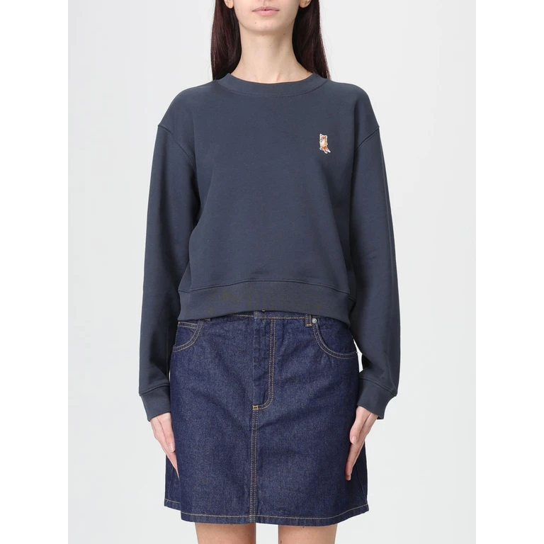 MAISON KITSUNÉ Sweatshirt Woman color Blue (PW00318KM03410413)
