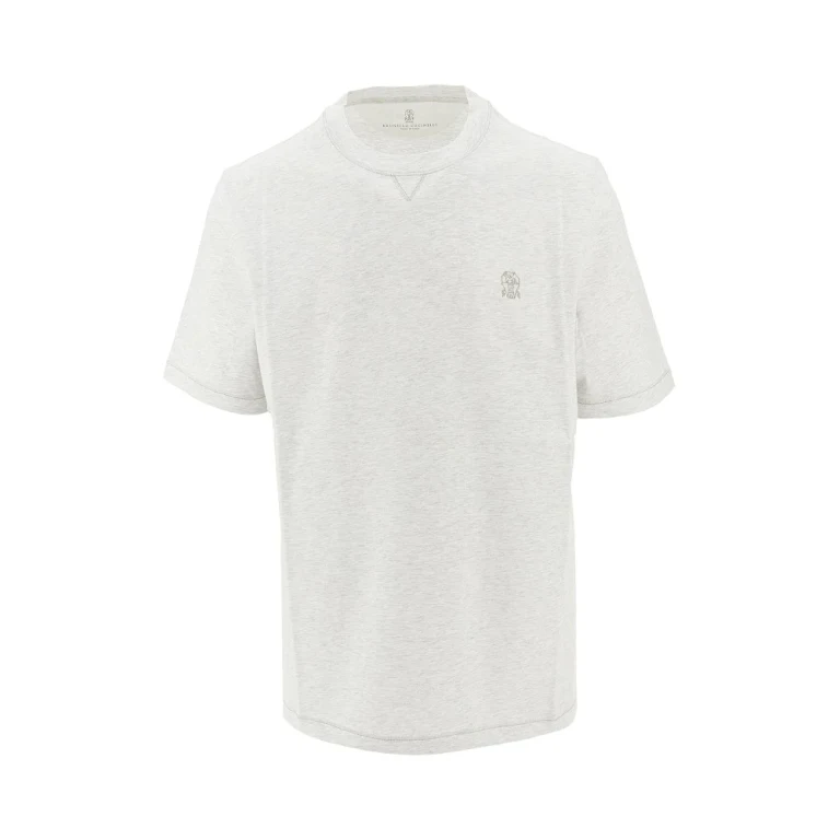 BRUNELLO CUCINELLI Logoed T-Shirt Male S