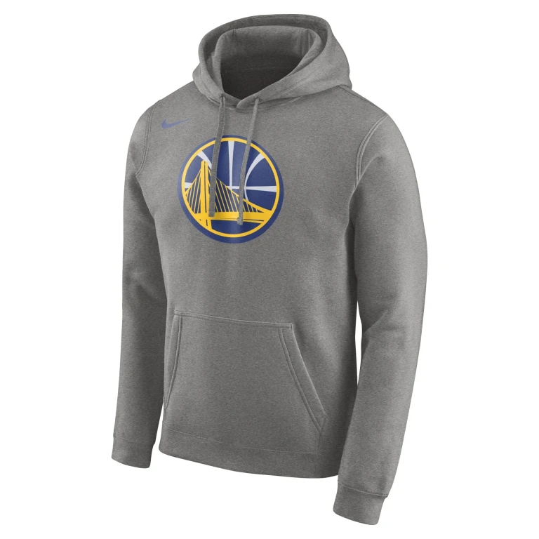 Men's NBA Golden State Warriors Club Fleece Logo Pullover Hoodie
