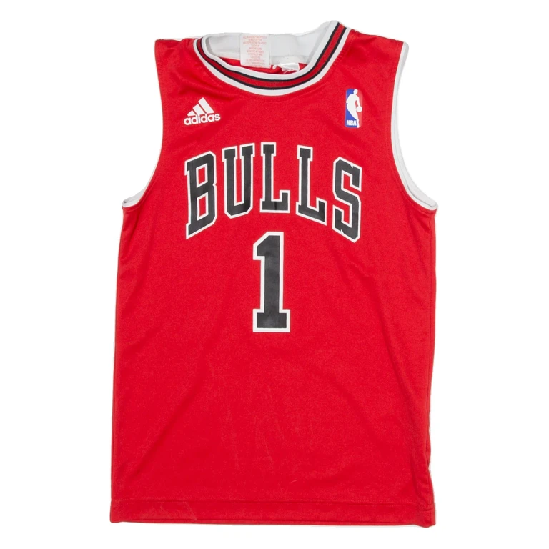 ADIDAS Bulls Mens Jersey Red Sleeveless XXS