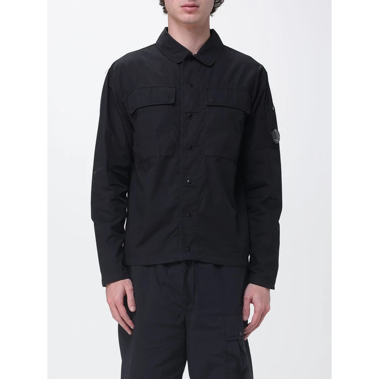 C. P. COMPANY Jacket Men color Black (20CMOS237A005691G999)