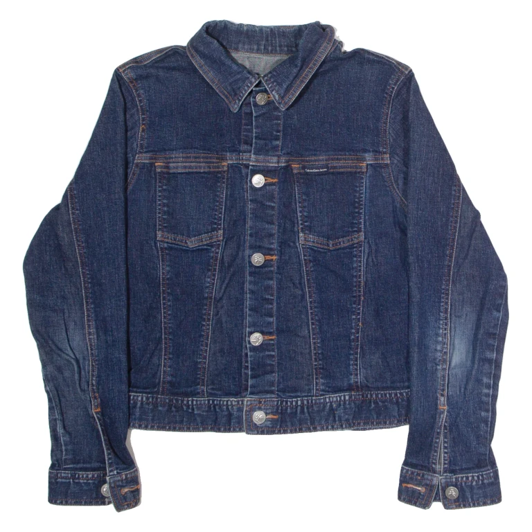 CALVIN KLEIN JEANS Mens Denim Jacket Blue M