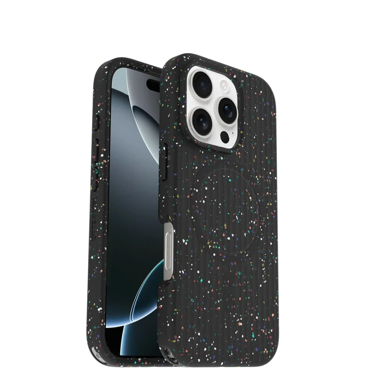Core Series for MagSafe for iPhone 16 Pro - Carnival Night Black Sleek Rubber Design Smooth Finish Camera Bumpers and Protective Screen Lip