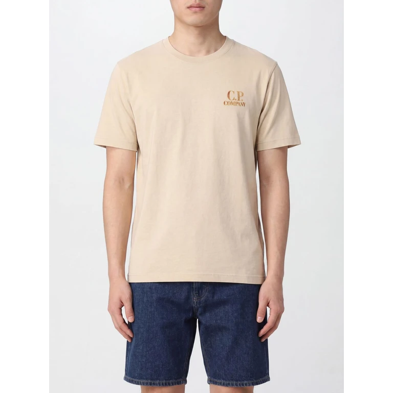 C. P. COMPANY T-Shirt Men color Beige (20CMTS143A110579W114)