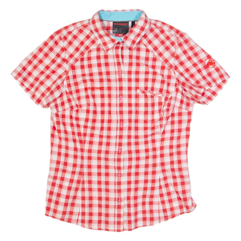 MAMMUT Womens Shirt Red Check M