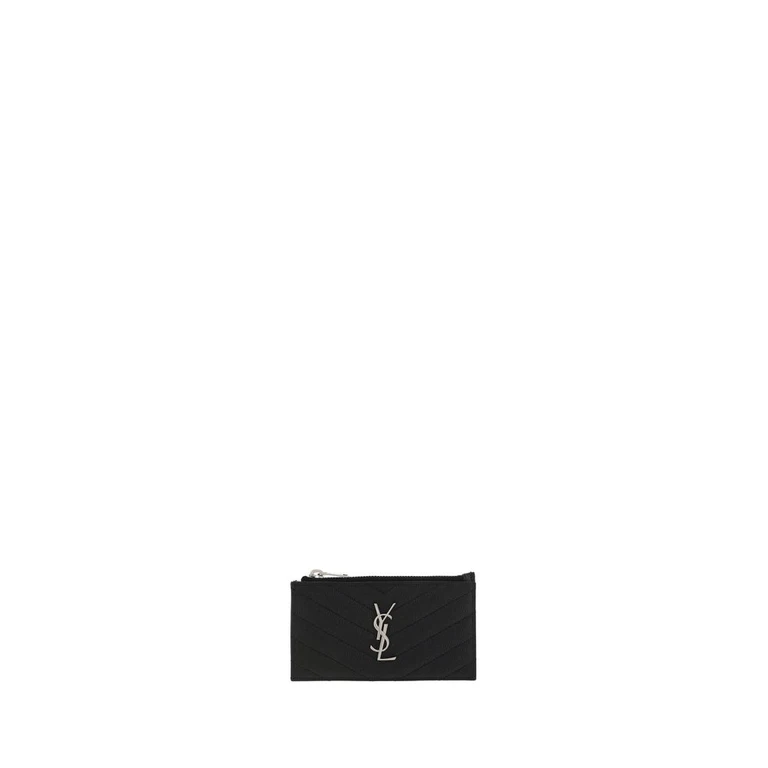 Black Calf Leather Bos Taurus Wallet - Women