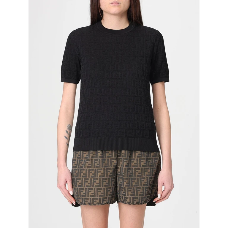 Sweater Woman color Black (FZXD57AUZRF0GME)