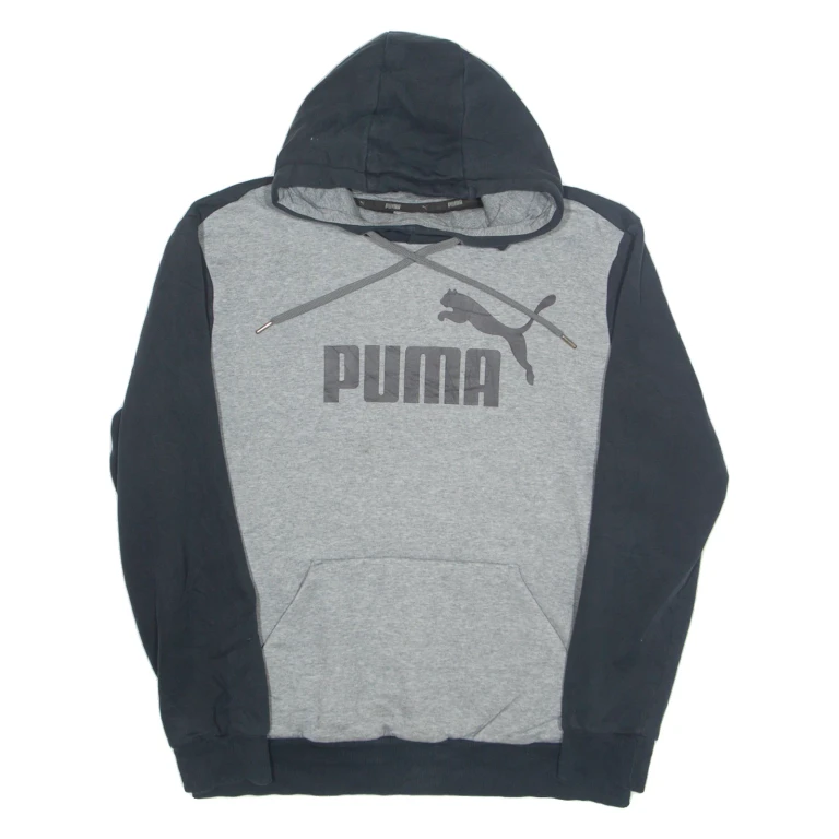 PUMA Mens Black Hoodie M