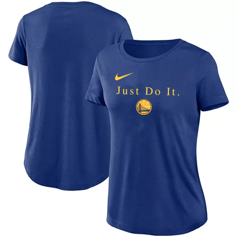 Women's NBA Golden State Warriors "Just Do It" Dri-Fit Tee T-Shirts