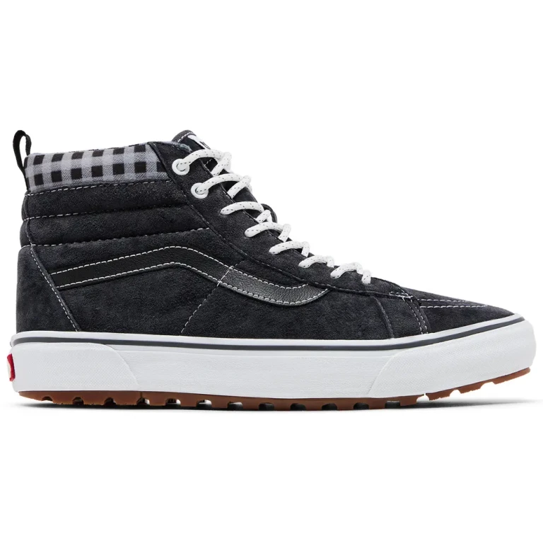 [vn0a5hzygyw] Mens Vans Sk8 Hi Mte 1 - Plaid Grey
