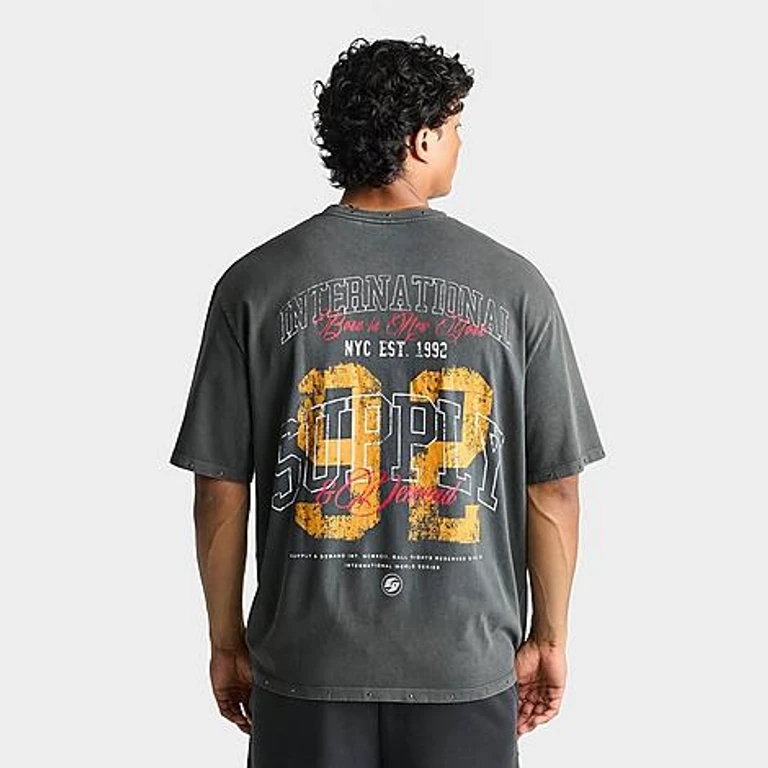Men's Transfer T-Shirt in Volcanic Ash Size: Small