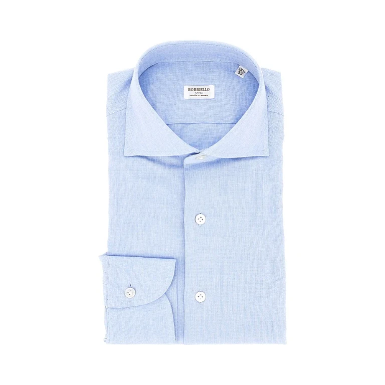 BORRIELLO NAPOLI Oxford cotton shirt Man 39