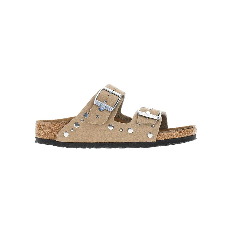 BIRKENSTOCK 'Arizona' rivets slides Kids 29