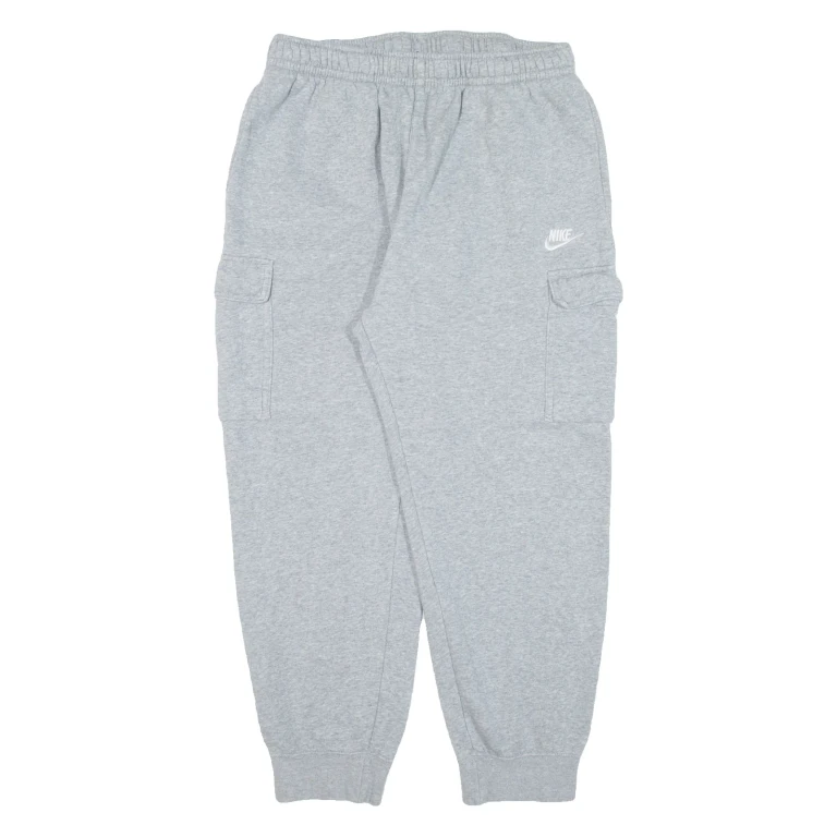 NIKE Cargo Womens Joggers Grey Tapered L W28 L24
