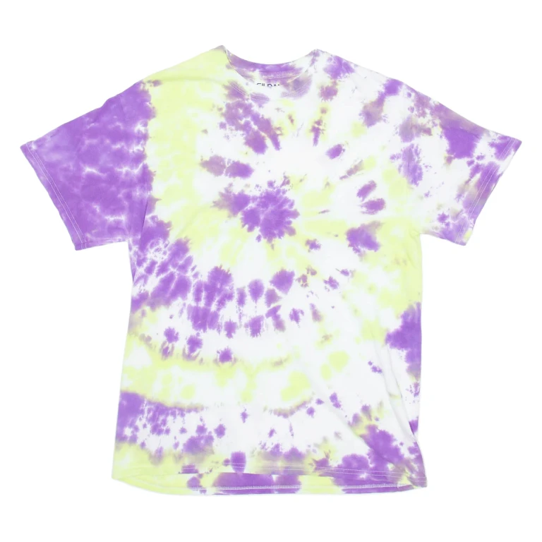 GILDAN Mens Tie Dye T-Shirt Purple M (EE1-021224-5664)