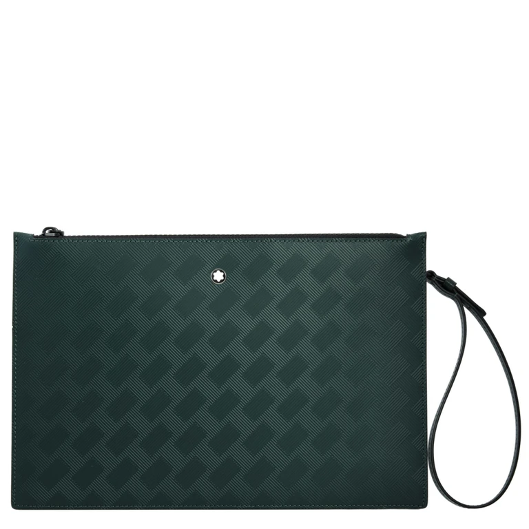 Extreme 3.0 British Green Leather Pouch with Strap