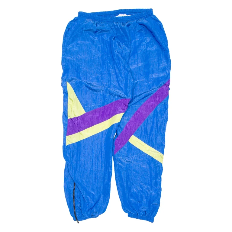 Womens Track Pants Blue Tapered L W29 L30