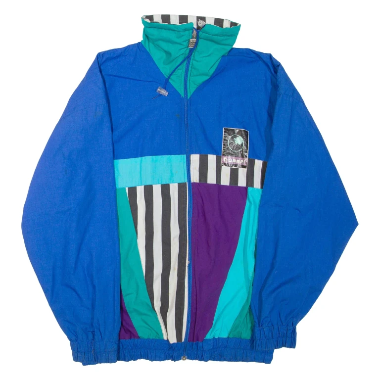 HUMMEL Mens Track Jacket Blue L