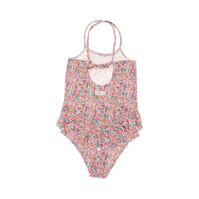 PESCIOLINO ROSSO Liberty Lycra swimsuit Kids 8Y