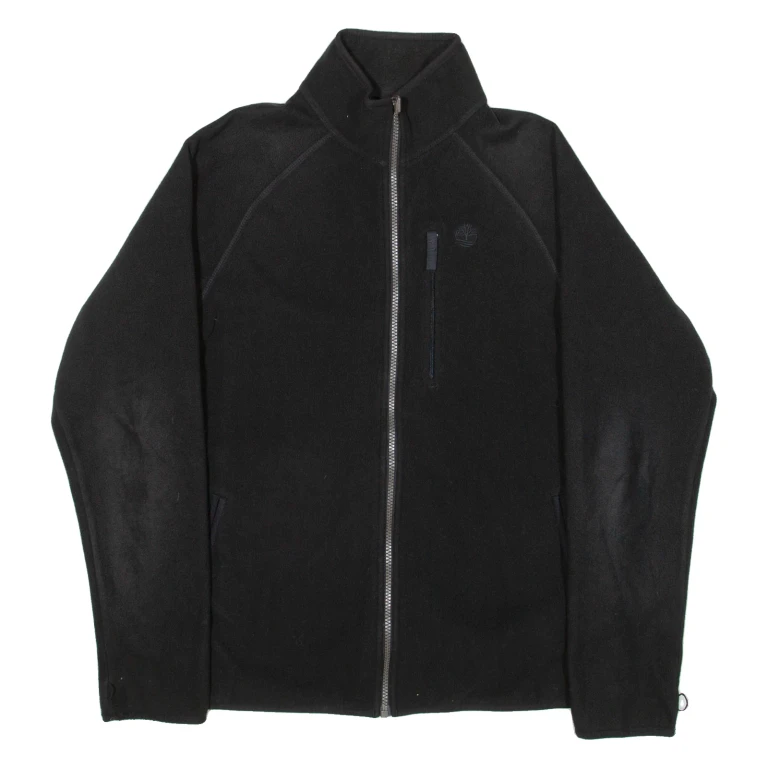 TIMBERLAND Mens Fleece Jacket Black S