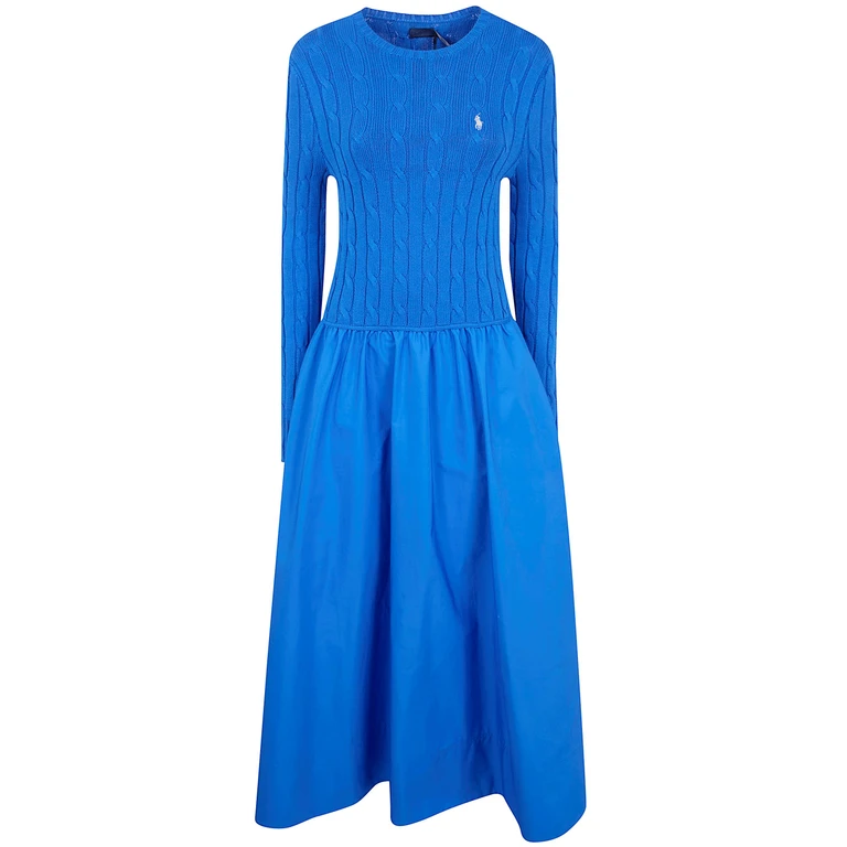 POLO RALPH LAUREN Long Sleeves Shirt Long Dress