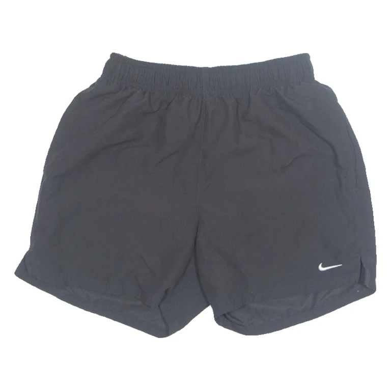 NIKE Womens Sports Shorts Black Relaxed S W12