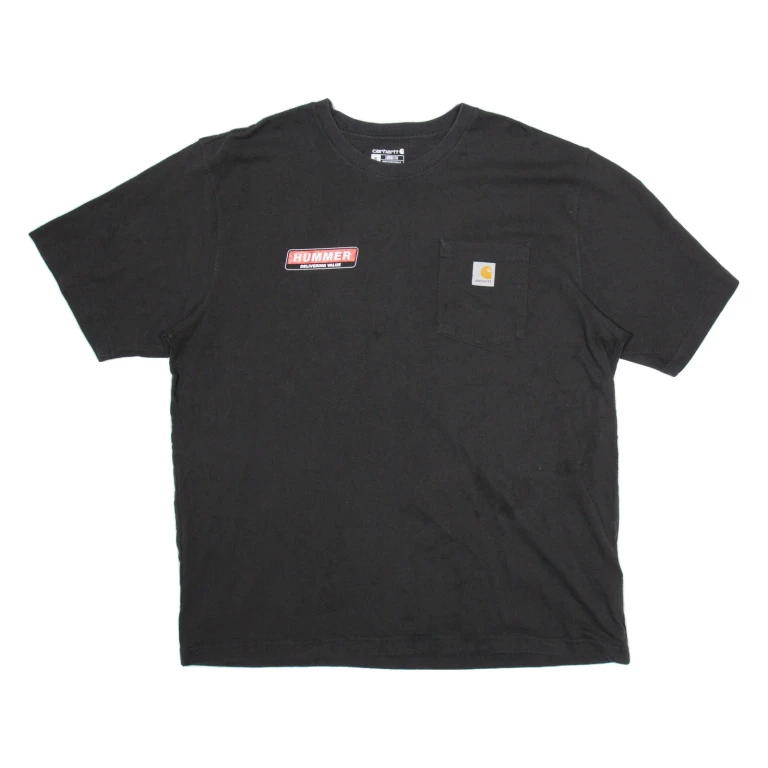 CARHARTT Workwear Mens T-Shirt Black XL