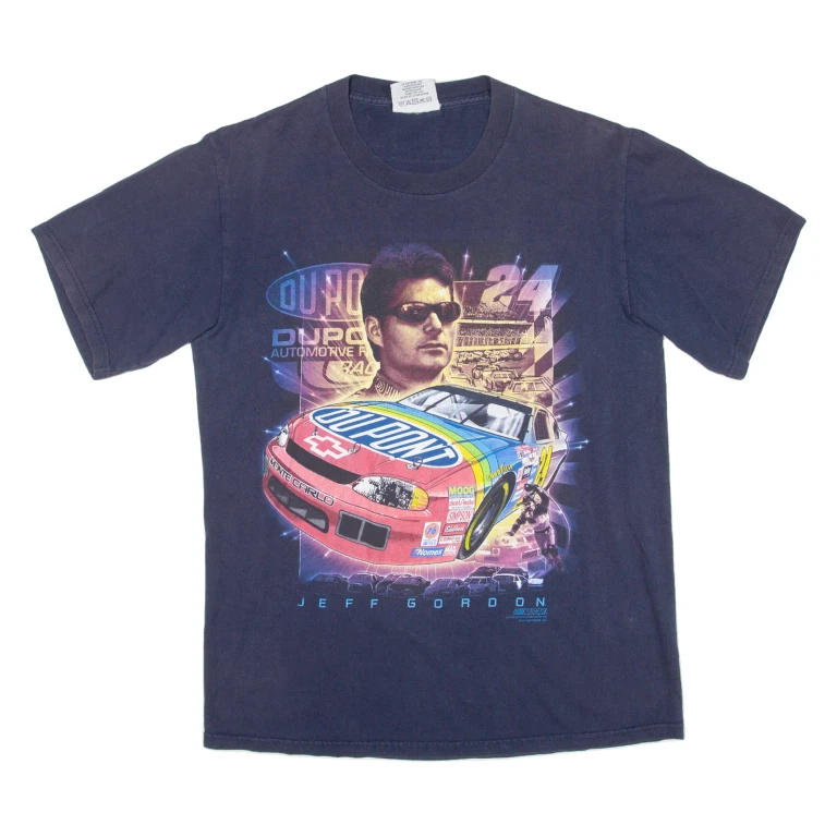CHASE AUTHENTICS Jeff Gordon Mens T-Shirt Blue USA M