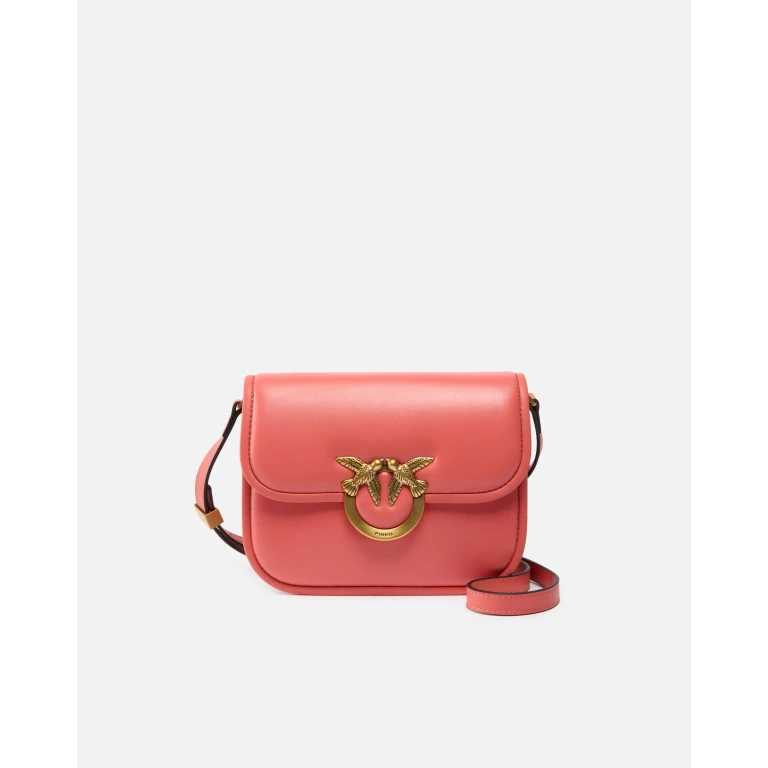 Pinko - Sac moyen à épaule Love Bag Box en cuir nappa