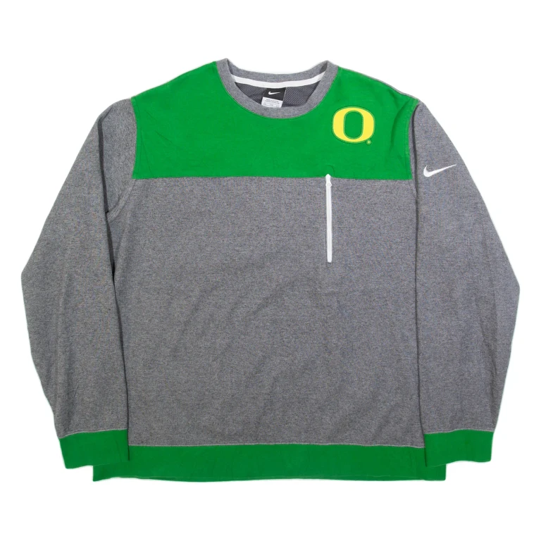 NIKE Mens Sweatshirt Grey 2XL