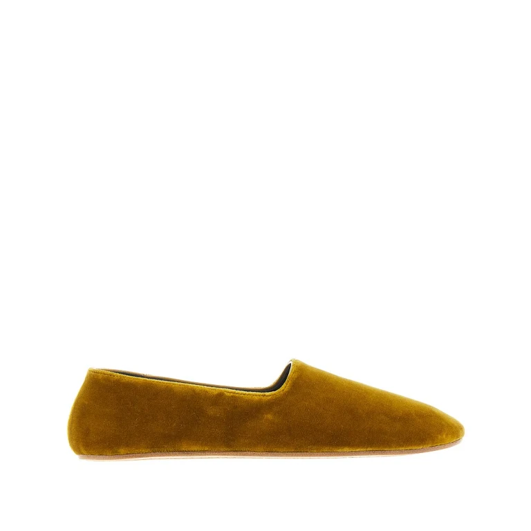 THE ROW 'Ponti' velvet slipper Woman 36