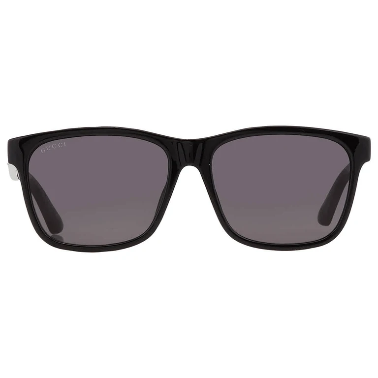 Grey Square Mens Sunglasses GG0746SA 001 57