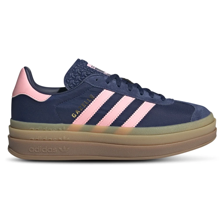 [IG4390] Womens adidas Gazelle Bold 'Dark Blue Pink Spark'