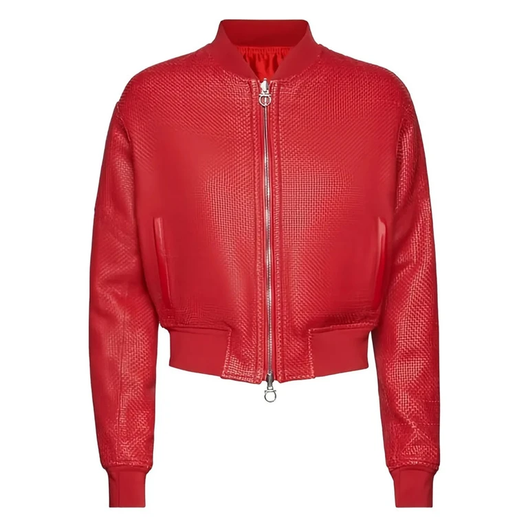 Ferragamo Leather-Long Jacket