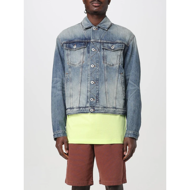 Jacket Men color Denim (FF55DV3026I7DS)