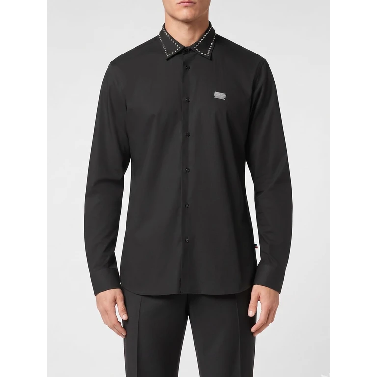 Shirt Men color Black (AADCMRP2211PTE003N02)