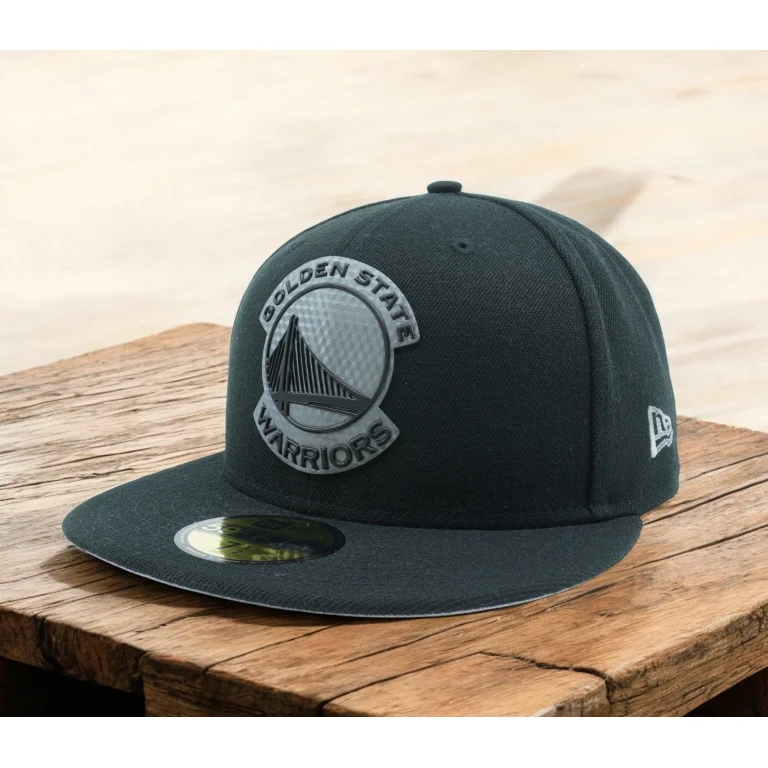 Men's NBA Golden State Warriors Hexshine Logo 59Fifty Fitted