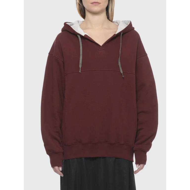 Sweatshirt Woman color Burgundy (S51GU0140M25032259)