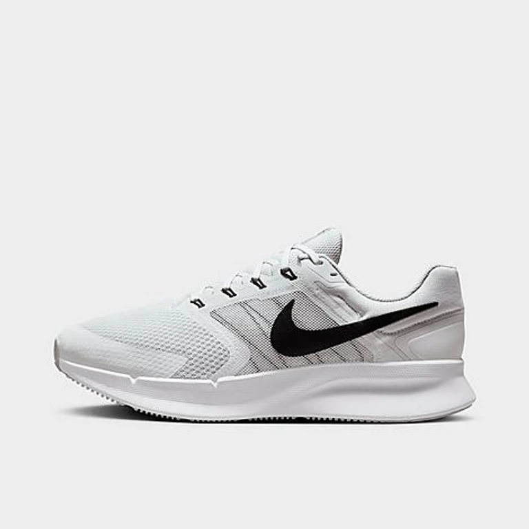 Nike Men's Run Swift 3 Running Shoes (Extra Wide Width) in Photon Dust/White/Wolf Grey Size: 7.0