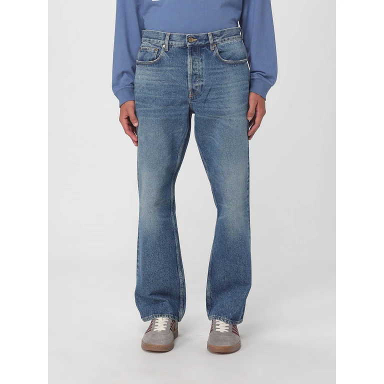 Golden Goose Gerade geschnittene Jeans - Blau