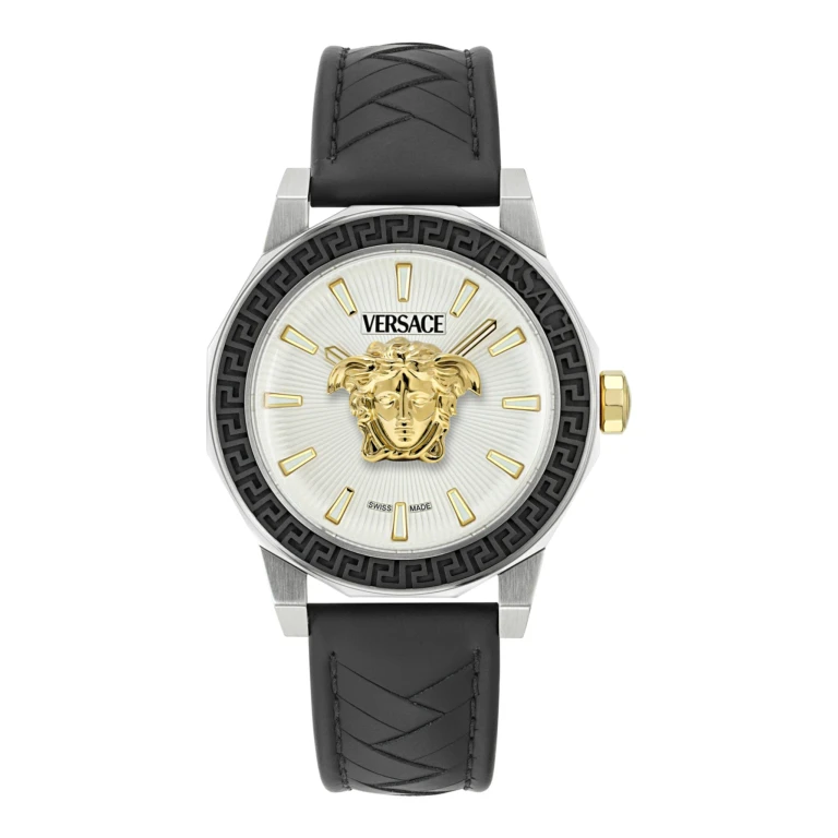 Medusa Deco Leather Watch