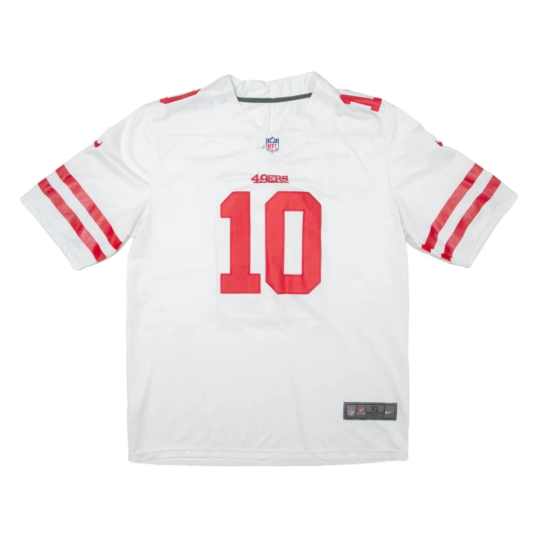 NFL X NIKE San Francisco 49ers Mens Jersey White USA XL