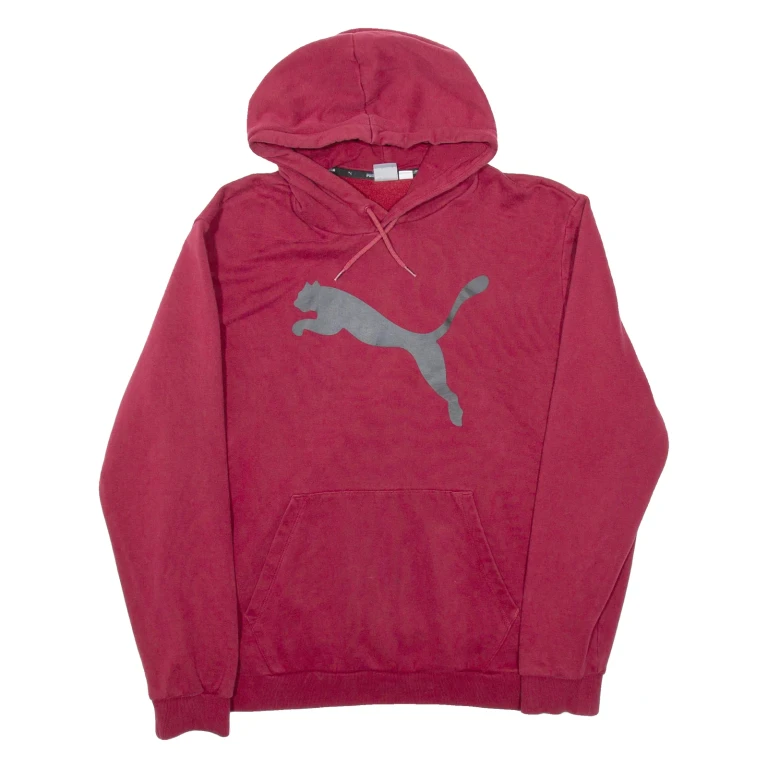 PUMA Mens Red Hoodie L