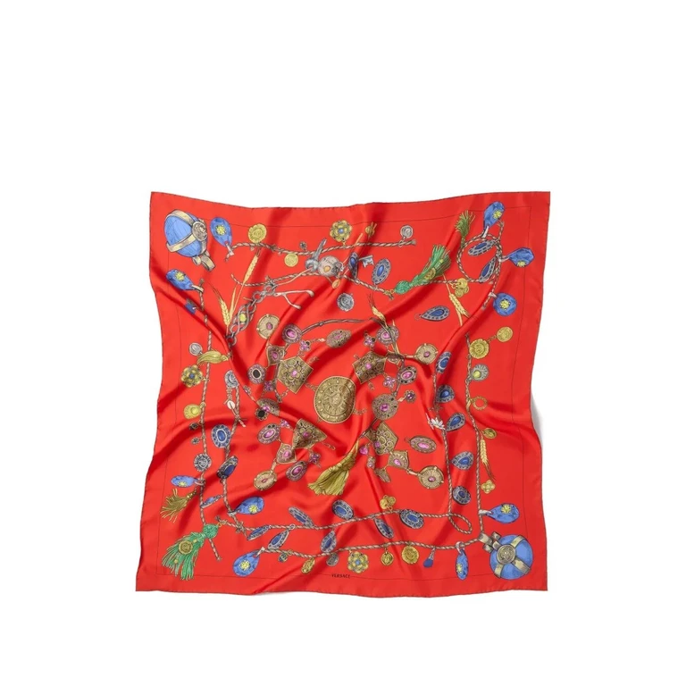 Scarf Silk Twill "Broken Jewels"