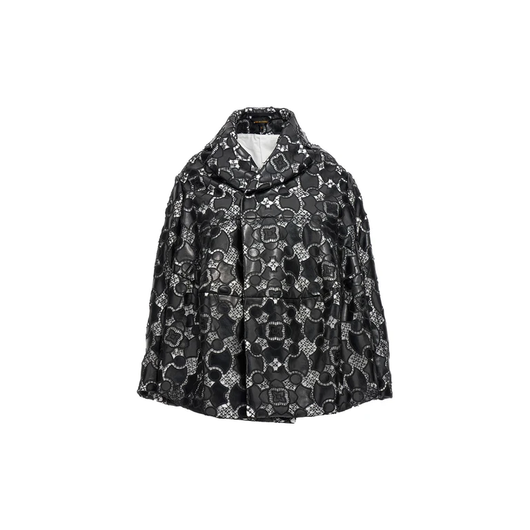Comme des Garçons Bicolor Polyethylene Leather Jacket Clothing - Women