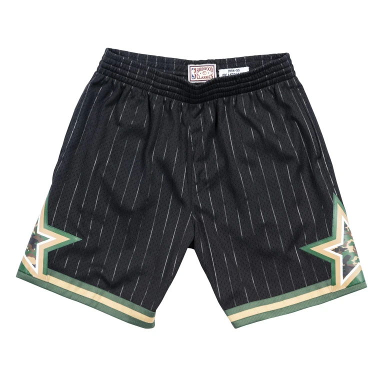 Men's NBA Black Camo Swingman Shorts 1994 Orlando Magic