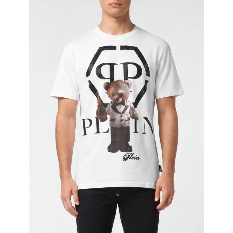 T-Shirt Men color White (FAECMTK8423PJY002N01)