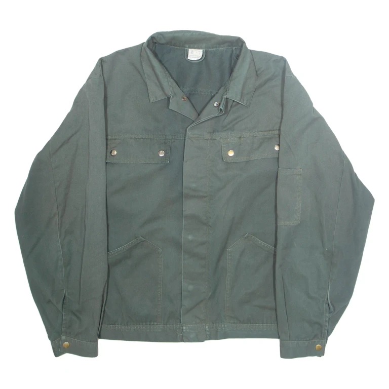 KRENGER QUALITAT Mens Coach Jacket Green XL