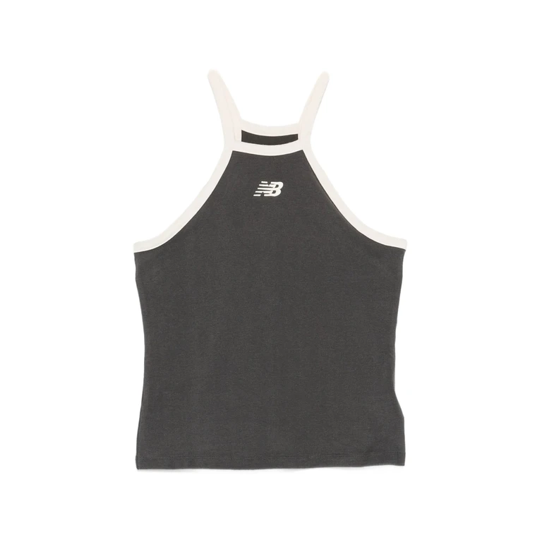 New Balance Logo-embroidered Racerback Tank Top