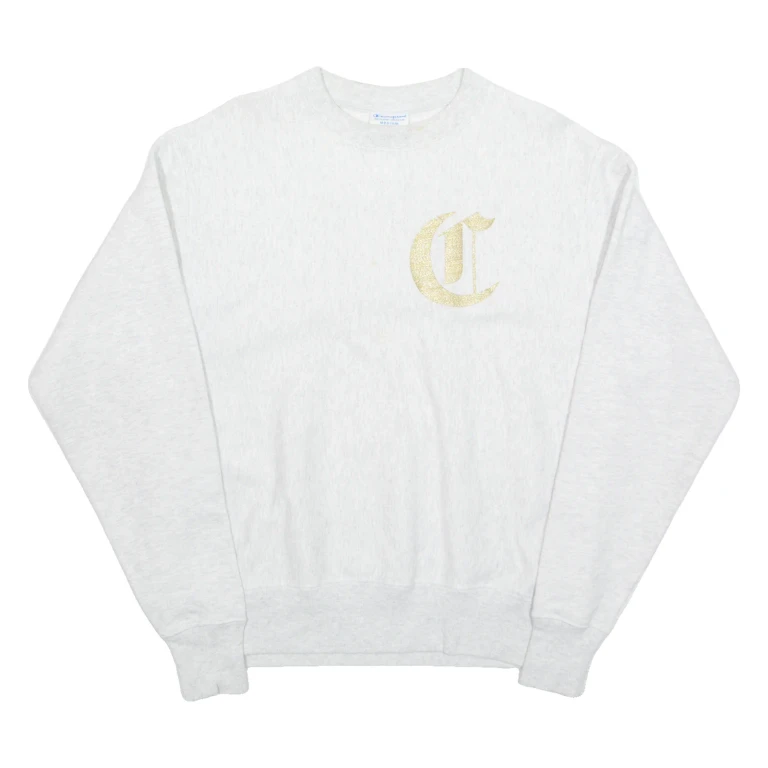 CHAMPION REVERSE WEAVE Mens Sweatshirt Grey M